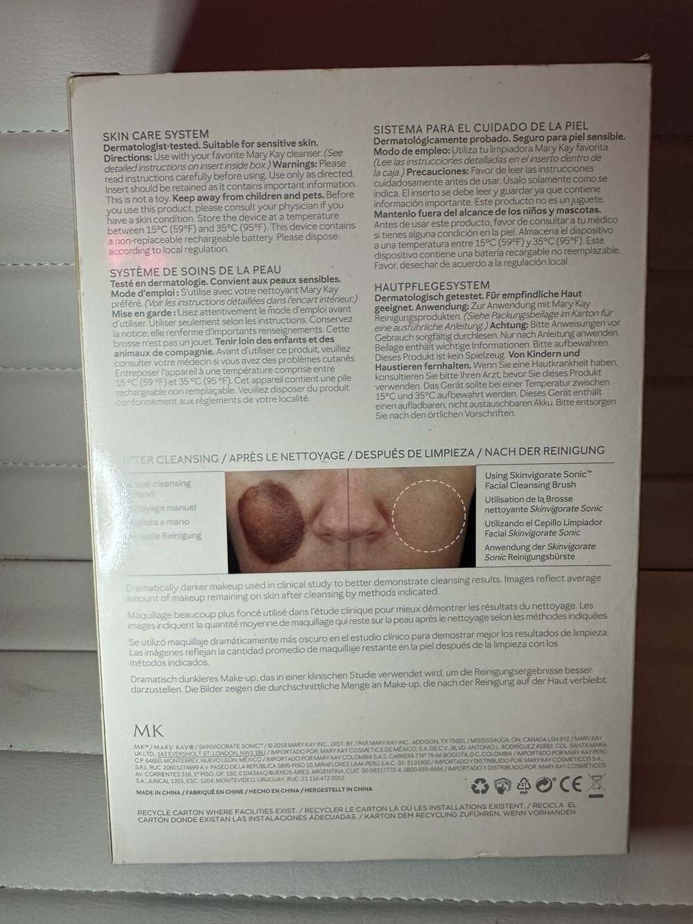 Mary Kay Skinvigorate Sonic Skin Care System Facial Cleansing Brush - Picture 2 of 4